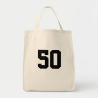 Sac cadeau pour 50e anniversaire