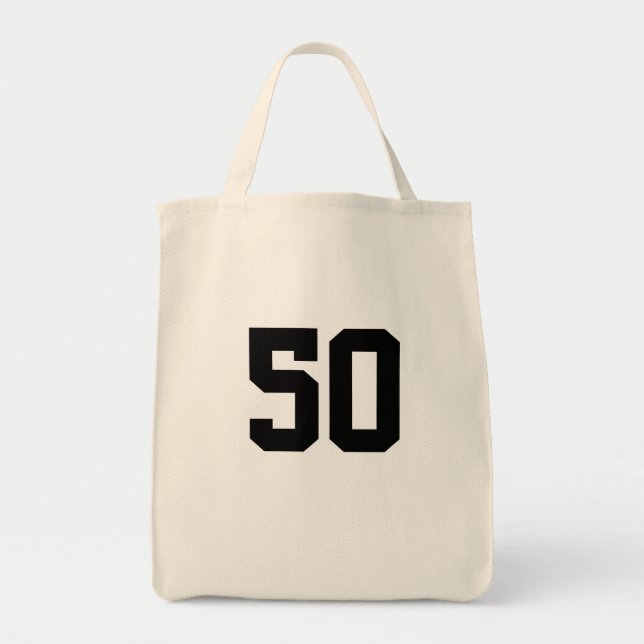 Sac cadeau pour 50e anniversaire (Devant)