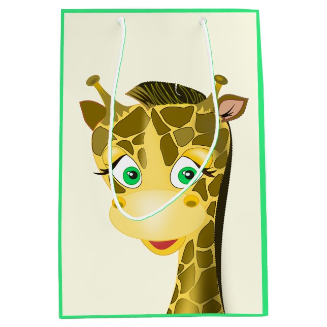 Sac cadeau pour bébé Giraffe (Devant)