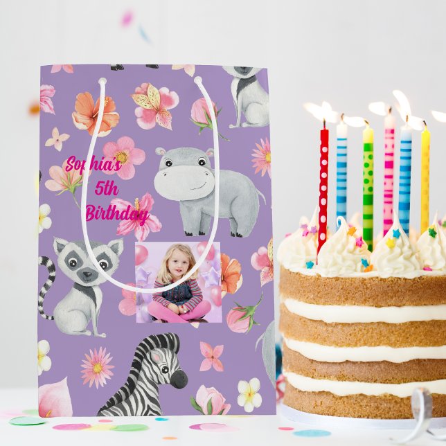 Sac cadeau pour bébé tropical pour animaux pour en (Créateur téléchargé)