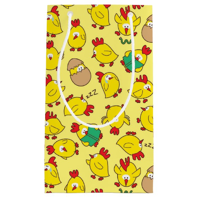 Sac cadeau pour bébés poussins (Devant)