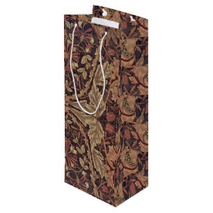 Sac Cadeau Pour Bouteille 1876 Vintage William Morris Honeysuckle