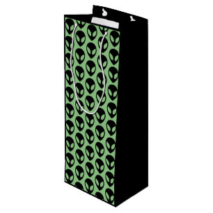 Sac Cadeau Pour Bouteille Alien spatial extraterrestrial