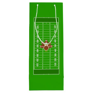 Sac Cadeau Pour Bouteille American Football Turquie Day Thanksgiving Sports