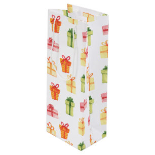 Sac Cadeau Pour Bouteille Bright Hand