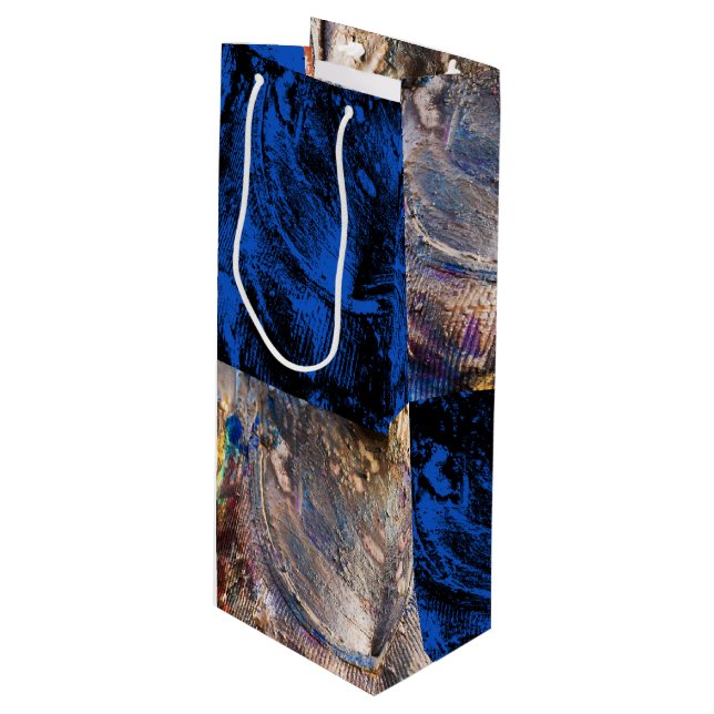 Sac Cadeau Pour Bouteille carnivest (Devant Angle)