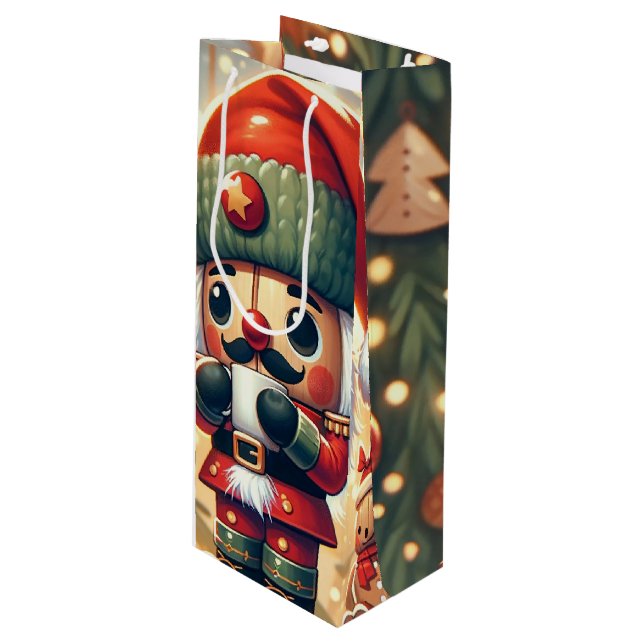 Sac Cadeau Pour Bouteille Casse (Devant Angle)