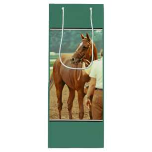 Sac Cadeau Pour Bouteille Cheval de course affirmé 1978 de pur sang