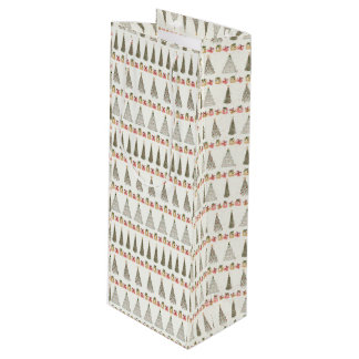 Sac Cadeau Pour Bouteille Christmas Wine Gift Bag