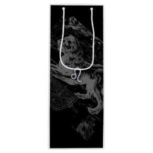Sac Cadeau Pour Bouteille Chrome comme Leo Zodiac Connexion Hevelius