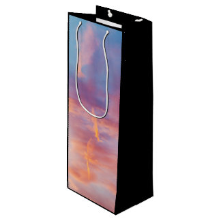 Sac Cadeau Pour Bouteille ciel flirtant