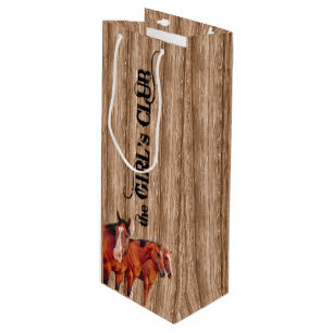 Sac Cadeau Pour Bouteille Club de filles 13x4 pour filles Occidentales