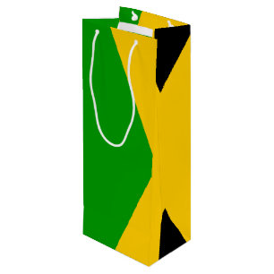 Sac Cadeau Pour Bouteille Drapeau de la Jamaïque