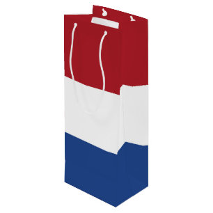 Sac Cadeau Pour Bouteille Drapeau des Pays-Bas