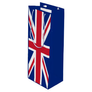Sac Cadeau Pour Bouteille Drapeau du Royaume-Uni