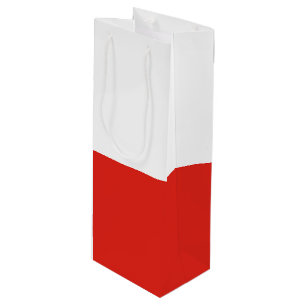 Sac Cadeau Pour Bouteille Drapeau polonais