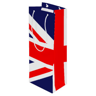 Sac Cadeau Pour Bouteille Drapeau Union Jack - UK