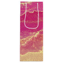 Élégant marbre rose et or