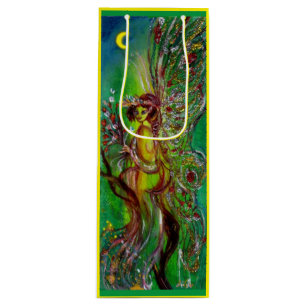SAC CADEAU POUR BOUTEILLE FAIRY EN VERT