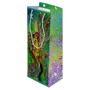 SAC CADEAU POUR BOUTEILLE FAIRY EN VERT