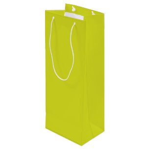 Sac Cadeau Pour Bouteille Fond jaune plat – Texture de rentrée scolaire