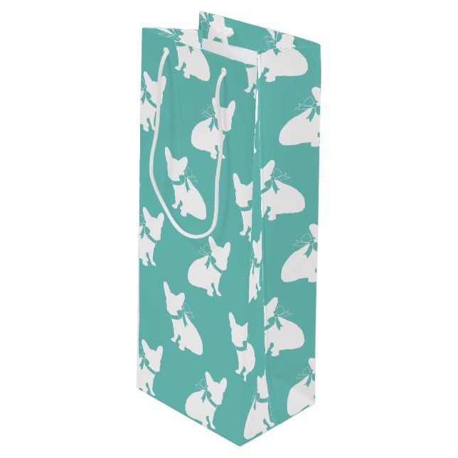 Sac Cadeau Pour Bouteille French Bulldog Frenchie Chien Chien Chien Chien Ch (Devant Angle)