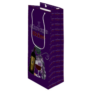 Sac Cadeau Pour Bouteille Graphiques humoristiques sur le vin