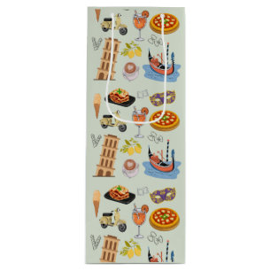 Sac Cadeau Pour Bouteille Italie Vacances parfaites