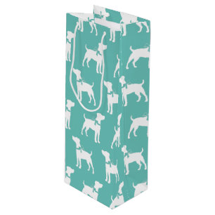 Sac Cadeau Pour Bouteille Jack Russell Terrier Chien Chien Puppy