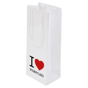 SAC CADEAU POUR BOUTEILLE J'ADORE LE RESTREINTE
