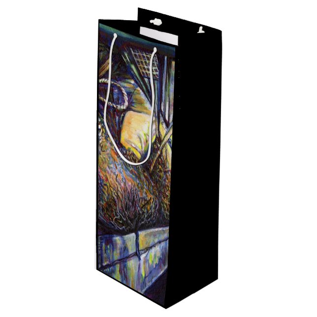 Sac Cadeau Pour Bouteille Le destin hurlant de la vie (Devant Angle)