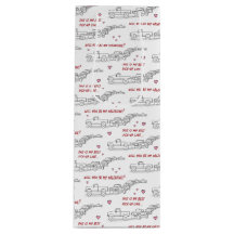 Ligne de ramassage Valentine Funny Truck Lover