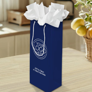 Sac Cadeau Pour Bouteille Logo de base pour les entreprises de bureau avec c