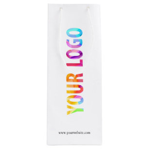 Sac Cadeau Pour Bouteille Logo de l'entreprise personnalisée Cadeau promotio