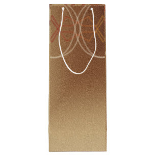 Sac Cadeau Pour Bouteille Lumières vintages