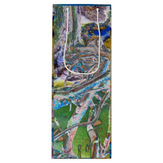 Sac Cadeau Pour Bouteille Mangrove Root Wine Gift Bag