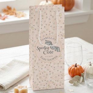 Sac Cadeau Pour Bouteille Mignon Épouvantable Orange Pastel