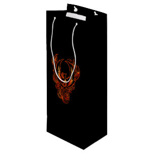 Sac Cadeau Pour Bouteille Oiseau De Feu