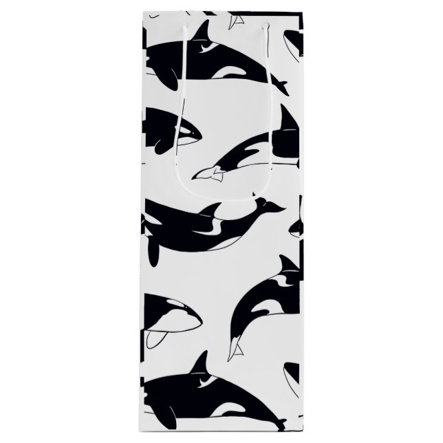 Sac Cadeau Pour Bouteille Orca bag (Devant)