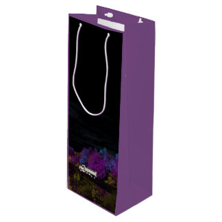 Sac Cadeau Pour Bouteille oscar feuilles de la fête