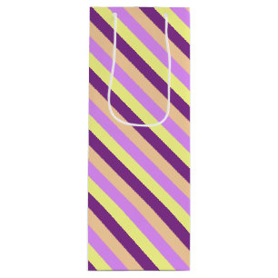 Sac Cadeau Pour Bouteille Pâturage Lilac