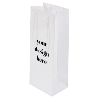 Sac Cadeau Pour Bouteille Personnaliser ou Customiser