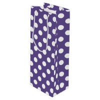 Pois blancs sur ultra violet