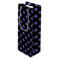 Pois ultra violets en noir