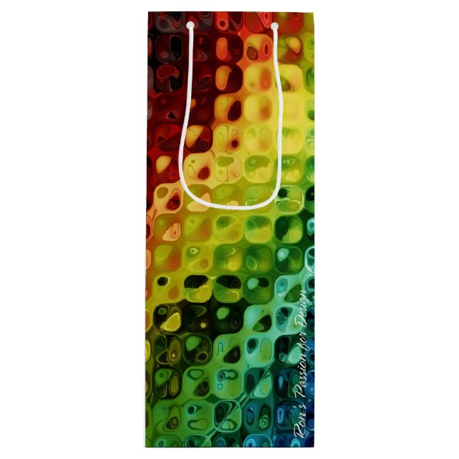 Sac Cadeau Pour Bouteille Radical Art 29 (Devant)