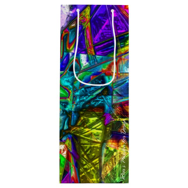 Sac Cadeau Pour Bouteille Radical Art 45 (Devant)