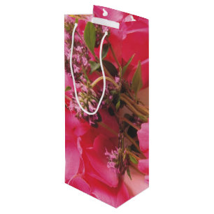 Sac Cadeau Pour Bouteille Roses en Sac-CADEAU de Thyme-WINE
