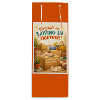 Sac Cadeau Pour Bouteille Sac vin pour félicitations de nouvelle maison/démé