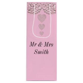 Sac Cadeau Pour Bouteille Sacoche cadeau mariage inhabituelle