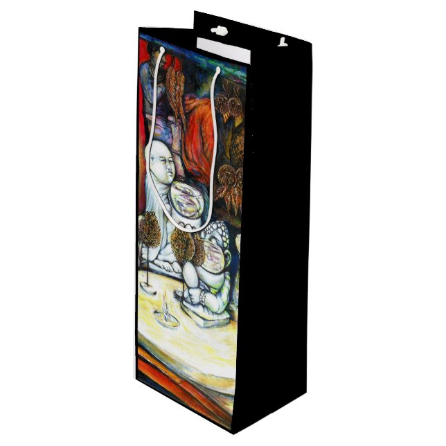 Sac Cadeau Pour Bouteille Sans échec par défi (Devant Angle)